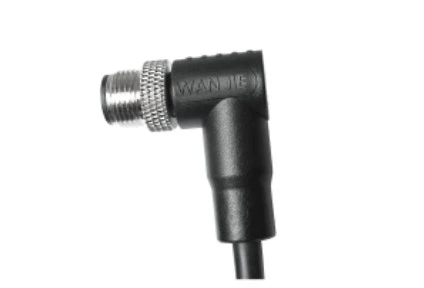 M12 Gason Angle Unshielded A-Kodaj 8PIN PVC Kab 3.0M M12 * 1.0