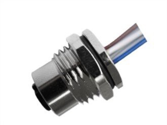 M12 Fi Kalite Soude Avant Tache A-Kodaj 8PIN M16 * 1.5 Fil 0.5M