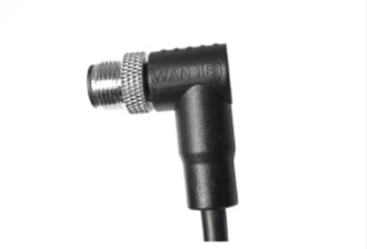 M12 Gason Angle Unshielded A-Kodaj 4PIN PUR Kab 2.0M M12 * 1.0