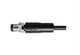 M8 Gason Dwat UnShield A-Kodaj 4PIN PUR 2.0M M8X1.0