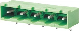 7.5mm Tèminal Blòk Tèt Ang dwat
