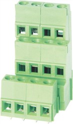 Triple Ranje vis tèminal blòk Connector 5.08mm